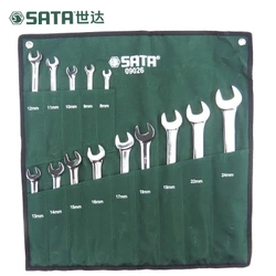 世達(dá) 14件全拋光兩用扳手組套 09026