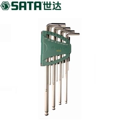 世達(dá) 12件英制特長(zhǎng)球頭內(nèi)六角扳手組套09102